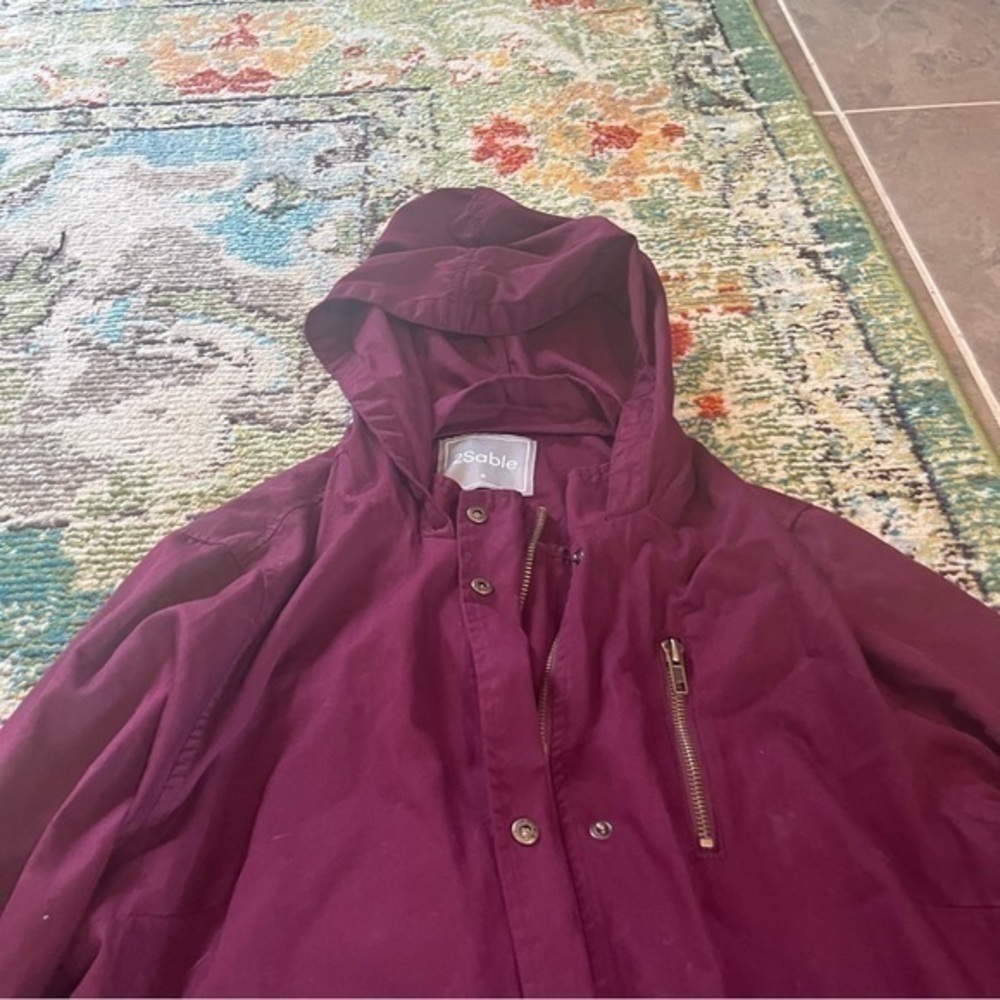 Purple 2Sable utility casual jacket - Picture 4 of 9